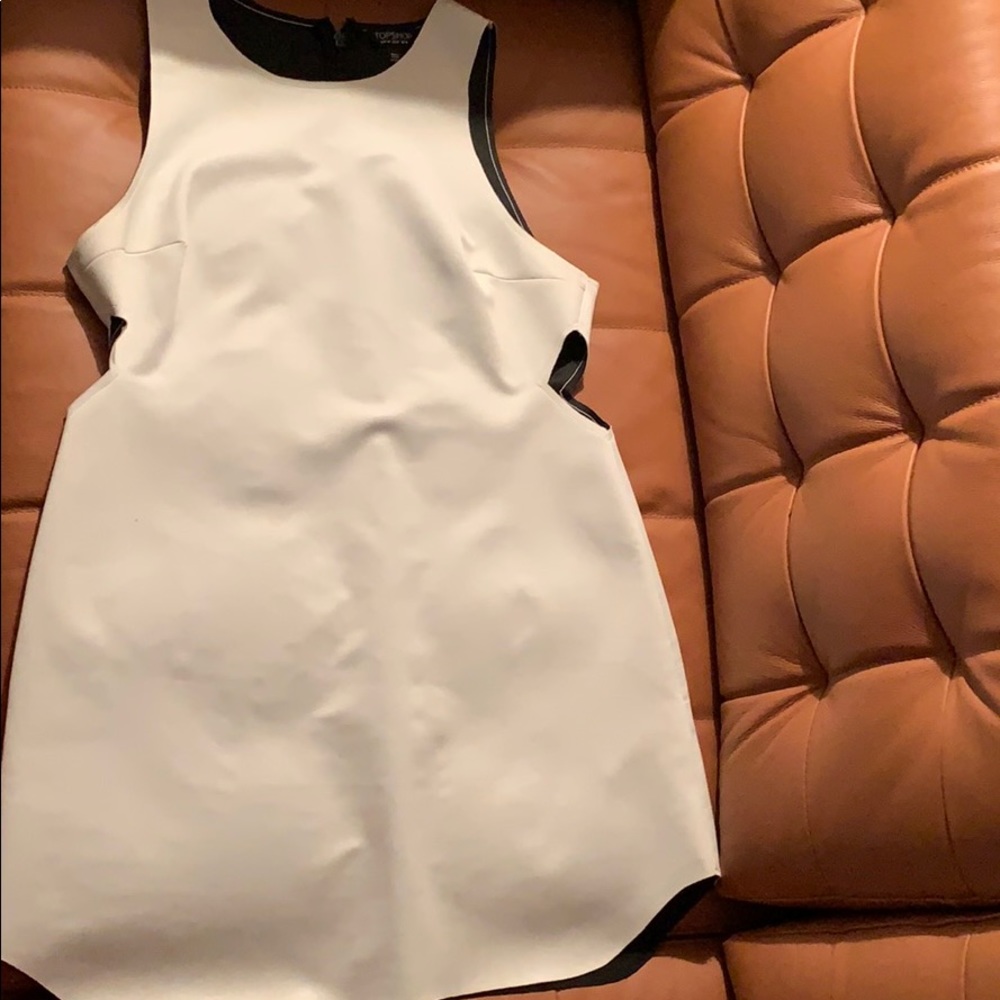 All white top shop dress